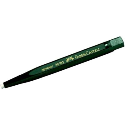 Faber-Castell 180300 – otočný čep se skleněnou gumou, barva stopky: zelená Faber-Castell 180300 – otočný čep se skleněnou gumou, barva stopky: zelená