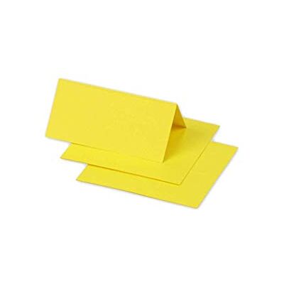 Clairefontaine 75023C Packung mit 25 Tischaufsteller Pollen, 85x80 mm, gefaltet, Sonne Clairefontaine 75023C Packung mit 25 Tischaufsteller Pollen, 85x80 mm, gefaltet, Sonne