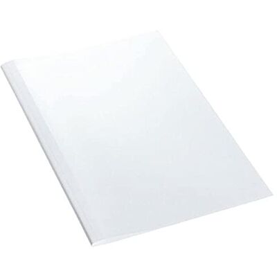 Leitz 177161 Thermobindemappe Standard, A4, Rückenbreite 6 mm, 100 Stück, weiss Leitz 177161 Thermobindemappe Standard, A4, Rückenbreite 6 mm, 100 Stück, weiss