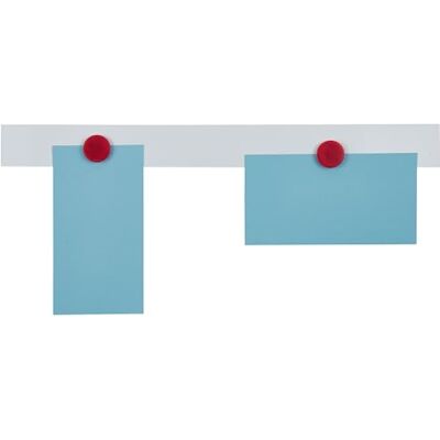 Franken Magnetická lepicí lišta, samolepicí, 50 x 5 cm, bílá, plast, 10 kusů, ST1350 Franken Magnetická lepicí lišta, samolepicí, 50 x 5 cm, bílá, plast, 10 kusů, ST1350
