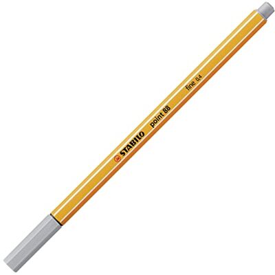 STABILO Fineliner point 88 jednotlivá tužka středně šedá STABILO Fineliner point 88 jednotlivá tužka středně šedá