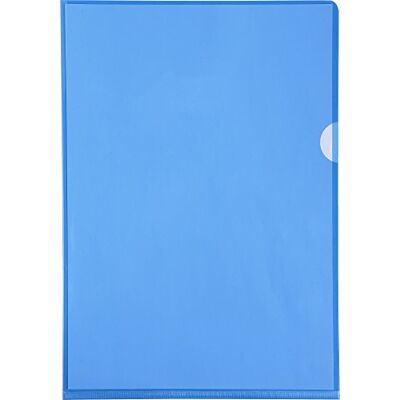 Exacompta 661225E balení po 100 ks PVC plastových obalů na akty Pro DIN A4 transparentní čiré čiré modré nahoře a po stranách otevřené plastové pouzdro průhledné pouzdro pro kancelář a mobilní organizaci Exacompta 661225E balení po 100 ks PVC plastových obalů na akty Pro DIN A4 transparentní čiré čiré modré nahoře a po stranách otevřené plastové pouzdro průhledné pouzdro pro kancelář a mobilní organizaci