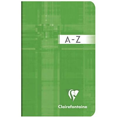 Clairefontaine 63599AMZC – sada se 2 sponkami na slovník, 48 listů, 9 x 14 cm, 90 g, kostkovaná, 1 sada, barevně tříděné Clairefontaine 63599AMZC – sada se 2 sponkami na slovník, 48 listů, 9 x 14 cm, 90 g, kostkovaná, 1 sada, barevně tříděné