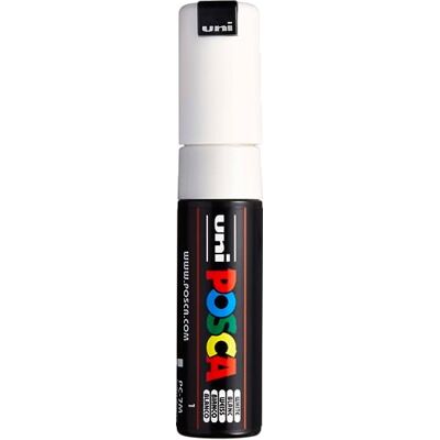 POSCA Akrylový popisovač PC-7M bílý 5,5 mm kulatý hrot Popisovač s pigmentovým inkoustem na vodní bázi, vysoká krycí síla, pro téměř všechny povrchy, vyměnitelná špička POSCA Akrylový popisovač PC-7M bílý 5,5 mm kulatý hrot Popisovač s pigmentovým inkoustem na vodní bázi, vysoká krycí síla, pro téměř všechny povrchy, vyměnitelná špička