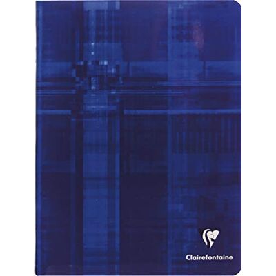 Clairefontaine 37244C Packung mit 10 Heften 17x22cm, geheftet, 40 Blatt 90g, kariert, farbig sortiert, 1 Pack Clairefontaine 37244C Packung mit 10 Heften 17x22cm, geheftet, 40 Blatt 90g, kariert, farbig sortiert, 1 Pack