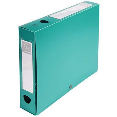 Exacompta 59633E Box na sešity OPAK 60 mm s patentkou z neprůhledného plastu pro DIN A4 Archivbox box na sešity box na kreslení Desky zelené Exacompta 59633E Box na sešity OPAK 60 mm s patentkou z neprůhledného plastu pro DIN A4 Archivbox box na sešity box na kreslení Desky zelené