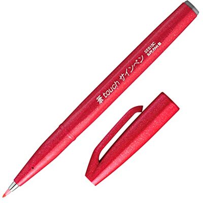 Pentel Kreslicí pero , červené, červená Pentel Kreslicí pero , červené, červená