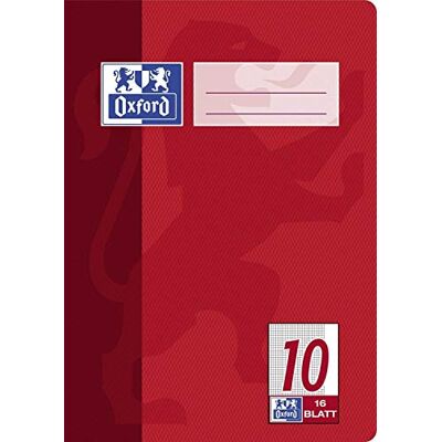 Oxford Heft A5 16Bl 90g kar.Lineatur 10 Oxford Heft A5 16Bl 90g kar.Lineatur 10