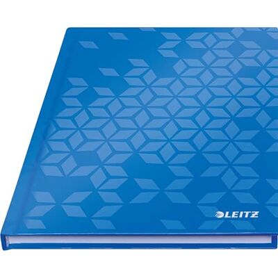 Leitz 46281036 zápisník WOW, A5, kostkovaný, modrý metalický Leitz 46281036 zápisník WOW, A5, kostkovaný, modrý metalický