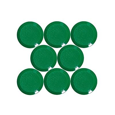 MAUL Magnety Facetterand (8 kusů) pro Ø 15 mm mini magnety z plastu silné magnety pro bílou tabuli a magnetickou tabuli ideální do kanceláře, domácí kanceláře a dílny zelené zuverlässige Fixierung für Notizen, handliches 8er Set, bruchsicherer K MAUL Magnety Facetterand (8 kusů) pro Ø 15 mm mini magnety z plastu silné magnety pro bílou tabuli a magnetickou tabuli ideální do kanceláře, domácí kanceláře a dílny zelené zuverlässige Fixierung für Notizen, handliches 8er Set, bruchsicherer K