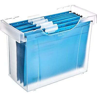 Leitz Mini složka, mini závěsný box A4, ideální pro přepravu, transparentní, série Plus, 19930003 Leitz Mini složka, mini závěsný box A4, ideální pro přepravu, transparentní, série Plus, 19930003