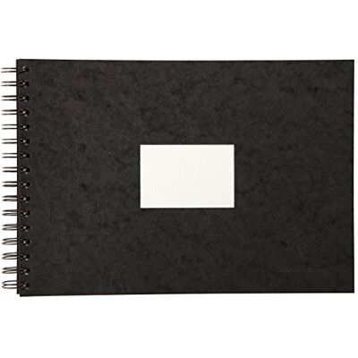Clairefontaine 96061C cestovní album s dvojitou spirálou akvarelový papír, jemný, DIN A4, 21 x 29,7 cm, 25 listů, 300 g balení, bílé Clairefontaine 96061C cestovní album s dvojitou spirálou akvarelový papír, jemný, DIN A4, 21 x 29,7 cm, 25 listů, 300 g balení, bílé