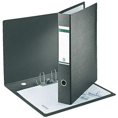 Leitz Kvalitní pořadač 180° A3, černý, šířka hřbetu 8 cm, vazba z tvrdé lepenky, 10720000 Leitz Kvalitní pořadač 180° A3, černý, šířka hřbetu 8 cm, vazba z tvrdé lepenky, 10720000