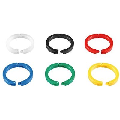 Laurel Ringbinder, 100 Stück, Beutel, 23 x 4.2 x 23 mm, sortiert, 4001782202053 Laurel Ringbinder, 100 Stück, Beutel, 23 x 4.2 x 23 mm, sortiert, 4001782202053