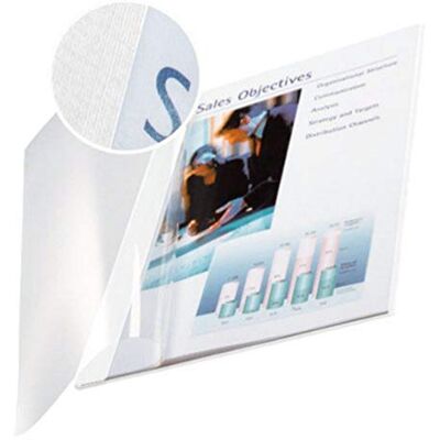 Leitz 74140001 pořadač na knihy impressBIND, Soft Cover, A4, 10,5 mm, 10 kusů, bílé Leitz 74140001 pořadač na knihy impressBIND, Soft Cover, A4, 10,5 mm, 10 kusů, bílé