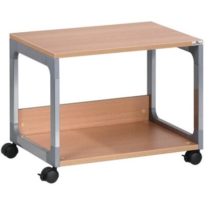 Durable Systém Multi Trolley 48, metalická stříbrná / buk, 3710124 Vozík do tiskárny se 2 boedy, desky potažené melaminem, ocelovým rámem, 600 x 477 x 432 mm, 4 kolečka Durable Systém Multi Trolley 48, metalická stříbrná / buk, 3710124 Vozík do tiskárny se 2 boedy, desky potažené melaminem, ocelovým rámem, 600 x 477 x 432 mm, 4 kolečka