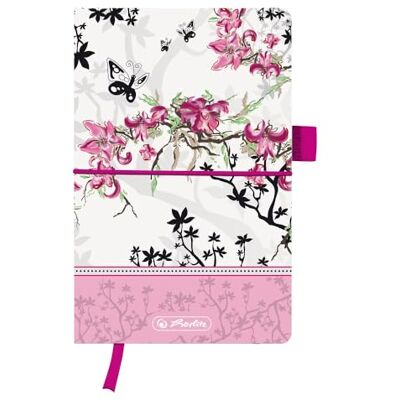 Herlitz Poznámkový blok Ladylike Bloom, my.book fashion, plátěný potah, A5, linkovaný, 96 listů (poznámkový blok) Herlitz Poznámkový blok Ladylike Bloom, my.book fashion, plátěný potah, A5, linkovaný, 96 listů (poznámkový blok)