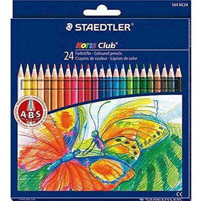 Staedtler Pastelky Noris Club 144 NC24, tříděné Staedtler Pastelky Noris Club 144 NC24, tříděné