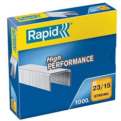 Rapid Sponky (23/15 mm, silné, pozinkované) 1000 kusů Rapid Sponky (23/15 mm, silné, pozinkované) 1000 kusů