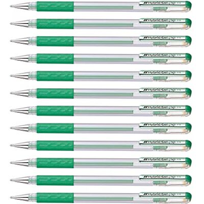 Pentel Gelové pero Hybrid 0,8 mm 12 kusů Pentel Gelové pero Hybrid 0,8 mm 12 kusů
