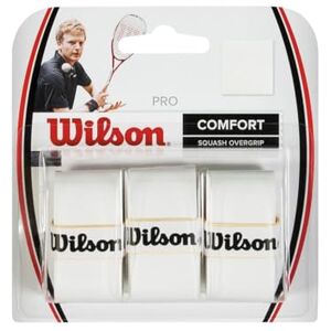 WILSON Páska na uchopení, Pro Overgrip, náhradní pásky k rukojeti, 3 kusy, bílá, WRR937000, bílá/černá, jednotná velikost WILSON Páska na uchopení, Pro Overgrip, náhradní pásky k rukojeti, 3 kusy, bílá, WRR937000, bílá/černá, jednotná velikost