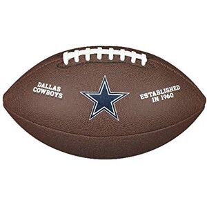 Wilson NFL licenční produkt Ball oficiální Team Full velikost American Football, Hnědá Wilson NFL licenční produkt Ball oficiální Team Full velikost American Football, Hnědá