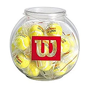 Wilson Přívěšek na klíče, Bowl of Keychains US Open, box 24, žlutá, Z5452 Wilson Přívěšek na klíče, Bowl of Keychains US Open, box 24, žlutá, Z5452