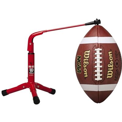 Wilson Pro Kick fotbalový držák, s dynamickými vlastnostmi a univerzální rukojetí, dlouhá životnost, ikonický design, barva: oranžová Wilson Pro Kick fotbalový držák, s dynamickými vlastnostmi a univerzální rukojetí, dlouhá životnost, ikonický design, barva: oranžová