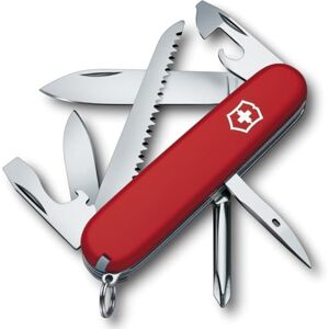 Victorinox Kapesní nůž Hiker (13 funkcí, pilka na dřevo, šroubovák Phillips, párátko), červená Victorinox Kapesní nůž Hiker (13 funkcí, pilka na dřevo, šroubovák Phillips, párátko), červená
