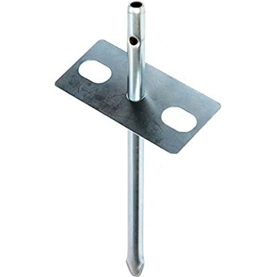 Bo-Camp Windschutz Spitzhacke, mit Schild Bo-Camp Windschutz Spitzhacke, mit Schild