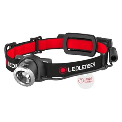 Ledlenser Svítilna 500853, černá / červená, M. Ledlenser Svítilna 500853, černá / červená, M.