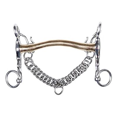 HKM Kandare-9906 stříbro 12,5 cm HKM Kandare-9906 stříbro 12,5 cm
