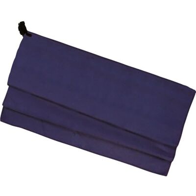 Ferrino X-Lite Towel L modré mikrovlákno rychleschnoucí s karabinou Ferrino X-Lite Towel L modré mikrovlákno rychleschnoucí s karabinou