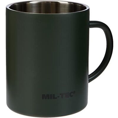 Mil-Tec Hrnek na pití Insulated olivový 450 ml Mil-Tec Hrnek na pití Insulated olivový 450 ml