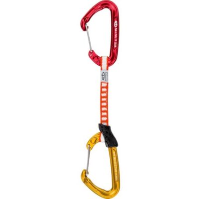 Climbing Technology Fly-Weight Evo, Verschiebung in Dyneema Unisex Erwachsene 22 cm Rot/Gelb Climbing Technology Fly-Weight Evo, Verschiebung in Dyneema Unisex Erwachsene 22 cm Rot/Gelb