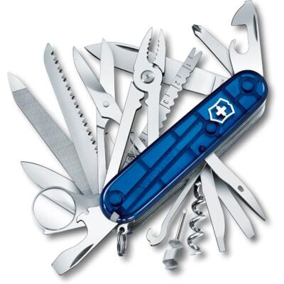 Victorinox kapesní nůž Swiss Champ (33 funkcí, kombinované kleště, špendlík, kleště, nůžky), jednotná velikost Victorinox kapesní nůž Swiss Champ (33 funkcí, kombinované kleště, špendlík, kleště, nůžky), jednotná velikost