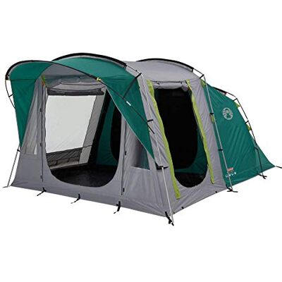 Coleman Stan Oak Canyon 4 Blackout rodinný tunelový stan pro 4 osoby se 2 speciálně zatemněnými ložnicemi a obytným prostorem kempingový stan pro 4 osoby vodotěsná do 4 500 mm všitá podlážka Coleman Stan Oak Canyon 4 Blackout rodinný tunelový stan pro 4 osoby se 2 speciálně zatemněnými ložnicemi a obytným prostorem kempingový stan pro 4 osoby vodotěsná do 4 500 mm všitá podlážka