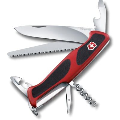 Victorinox Švýcarský kapesní nůž Ranger 55 Grip Multitool 12 funkcí Victorinox Švýcarský kapesní nůž Ranger 55 Grip Multitool 12 funkcí