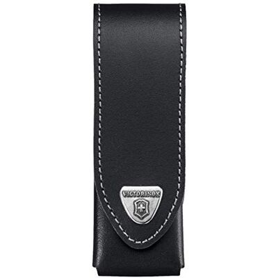 Victorinox Pouzdro na opasek kůže se suchým zipem, pro švýcarský kapesní nůž, zavírací nůž, černý Victorinox Pouzdro na opasek kůže se suchým zipem, pro švýcarský kapesní nůž, zavírací nůž, černý