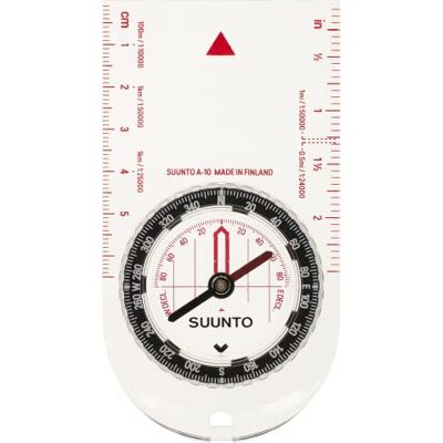 SUUNTO Kompass A-10 NH, severní polokoule, SS021237000, bílá SUUNTO Kompass A-10 NH, severní polokoule, SS021237000, bílá