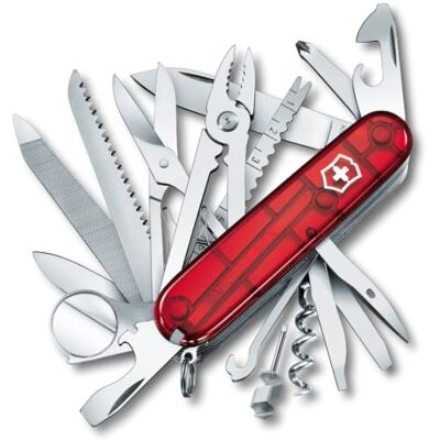 Victorinox kapesní nůž Swiss Champ (33 funkcí, kombinované kleště, špendlík, kleště, nůžky), Jednotná velikost Victorinox kapesní nůž Swiss Champ (33 funkcí, kombinované kleště, špendlík, kleště, nůžky), Jednotná velikost