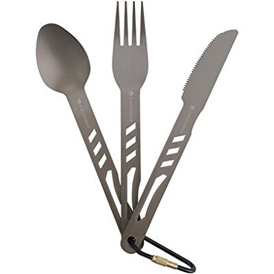 Ferrino Alu Besteck, grau, 15 cm Ferrino Alu Besteck, grau, 15 cm