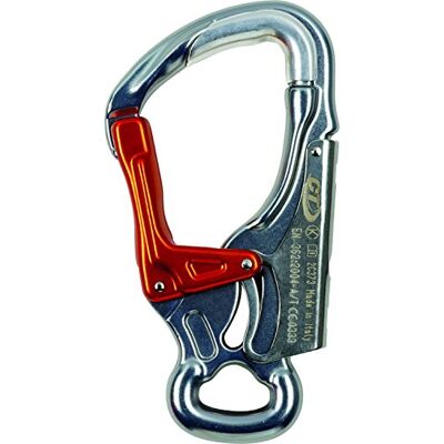 Climbing Technology K-Advance Shell karabina, dvojitá páka s ocelovým zesílením, oranžová Climbing Technology K-Advance Shell karabina, dvojitá páka s ocelovým zesílením, oranžová