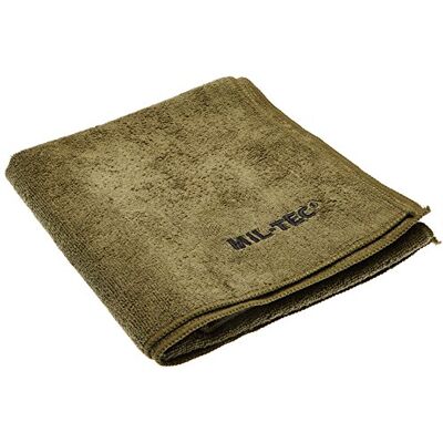 Mil-Tec Serviette de Toilette microfibres 100x50 Vert armée Mil-Tec Serviette de Toilette microfibres 100x50 Vert armée