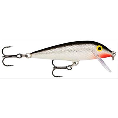 Rapala Unisex-Adult Countdown kadeře, stříbrné, 9 cm Rapala Unisex-Adult Countdown kadeře, stříbrné, 9 cm
