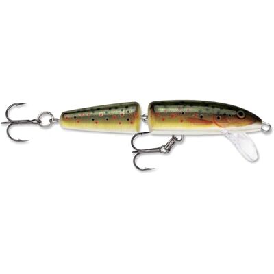 Rapala Classic Jointed rybářská návnada, velikost: 7 cm/4 g, plovoucí sladkovodní návnada, hloubka plavání: 1,2–1,8 m, rybářský nástroj z balzového dřeva, pstruh trucha marrón Rapala Classic Jointed rybářská návnada, velikost: 7 cm/4 g, plovoucí sladkovodní návnada, hloubka plavání: 1,2–1,8 m, rybářský nástroj z balzového dřeva, pstruh trucha marrón