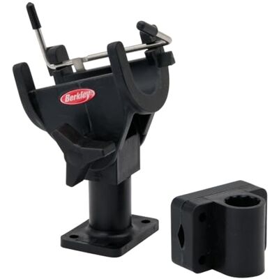 Berkley Quick-Set Boat držák na prut, držák na pruty na čluny se sklopnou pojistkou, černý Berkley Quick-Set Boat držák na prut, držák na pruty na čluny se sklopnou pojistkou, černý