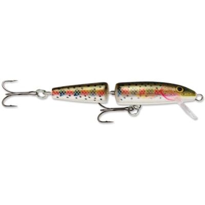 Rapala Rybářská návnada Jointed Rybářské doplňky z balzového dřeva sladkovodní návnada na pavouky hloubka náběhu 1,2-2,4 m rybí návnada 11 cm, 9 g Vyrobeno v Estonsku Rainbow Trout Rapala Rybářská návnada Jointed Rybářské doplňky z balzového dřeva sladkovodní návnada na pavouky hloubka náběhu 1,2-2,4 m rybí návnada 11 cm, 9 g Vyrobeno v Estonsku Rainbow Trout