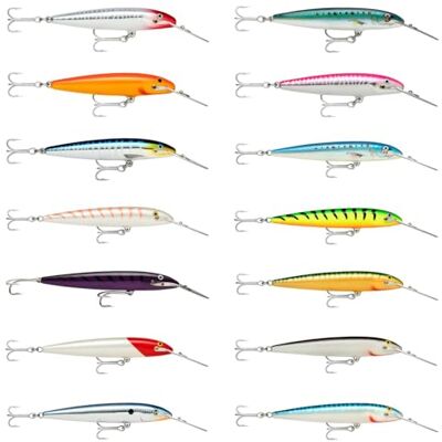 Rapala Countdown Magnum Rybářská návnada Rybářské doplňky s konstrukcí z abachiho dřeva slaná voda návnada hloubka nástrahy 5,4-6,3 m Rybí návnada 18 cm, 70 g Vyrobeno v Estonsku Red Rapala Countdown Magnum Rybářská návnada Rybářské doplňky s konstrukcí z abachiho dřeva slaná voda návnada hloubka nástrahy 5,4-6,3 m Rybí návnada 18 cm, 70 g Vyrobeno v Estonsku Red