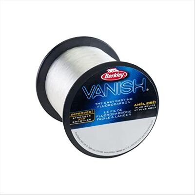 Berkley Vanish® transparentní, 18,1 kg, 320 m, rybářská vlasec s fluorouhlíkem, vhodná pro slanou vodu a sladkovodní prostředí Berkley Vanish® transparentní, 18,1 kg, 320 m, rybářská vlasec s fluorouhlíkem, vhodná pro slanou vodu a sladkovodní prostředí